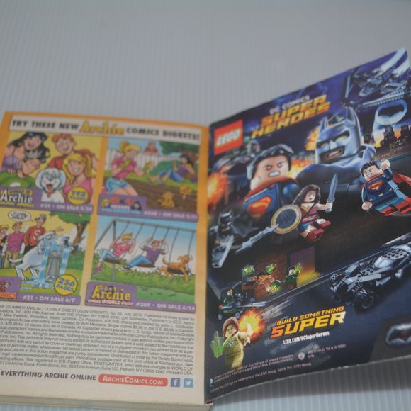 The Archie Library: #59 WORLD OF Archie Comics Book SUMMER  ANNUAL DIGEST 2016 - Picture 6 of 9